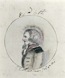 Edward VI (1537-53), ca. 1790 (penn og blekk og wc på papir)
