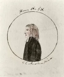 Henry VI, ca. 1790 (penn og blekk og wc på papir)