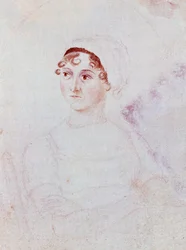 Portrett av Jane Austen, ca. 1810