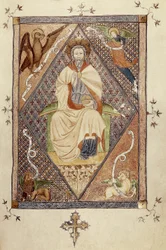 Kristus i majestet (i herlighet) (miniatyr)
