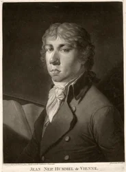 Johann Nepomuk Hummel (1778-1837) gravert av Wrenck