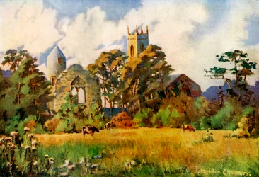 Dromiskin kirke, County Louth, Irland, 1924-1926