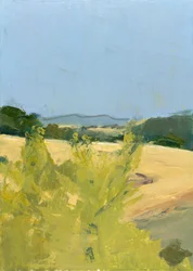 Montagne Noire, sørvestlige Frankrike 2012 (olje på plate)