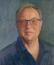 Piers Russell-Cobb 2019 (olje på lerret),