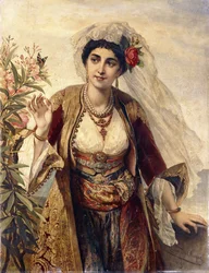 En eksotisk skjønnhet, 1869