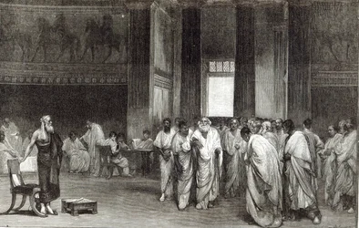 Appius Claudius overtalte senatet til å avvise Pyrrhus