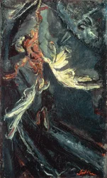 Hengende and, ca. 1925