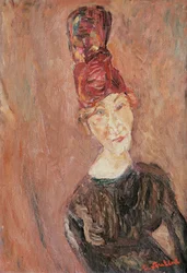 Kvinne med hatt, 1926