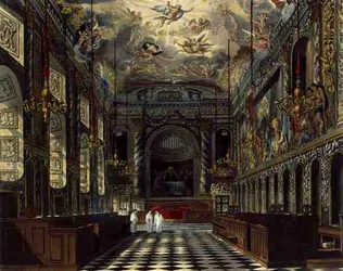 The Royal Chapel, Windsor Castle, fra 