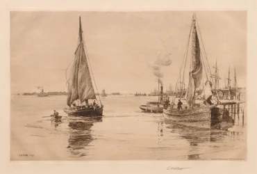 To sluper ved East River