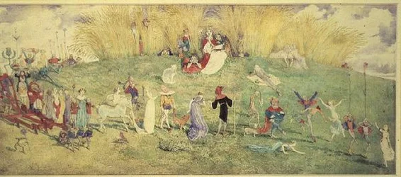 Eventyrdronningen - En prosesjon