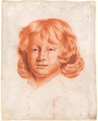 Portrett av en ung gutt