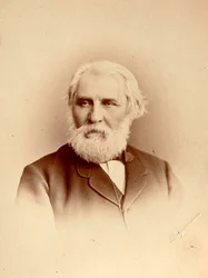 Ivan Turgenev, russisk forfatter, sent på 1800-tallet