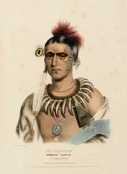MA-HAS-KAH, fra Historien om indianerstammene i Nord-Amerika