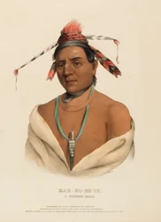 MAR-KO-ME-TE, EN MENOMENE BRAVE, fra Historien om indianerstammene i Nord-Amerika