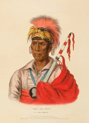 TEH-RO-HON, EN KRIGER FRA IOWAY, fra Historien om indianerstammene i Nord-Amerika
