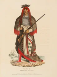 WA-NA-TA. STORHØVING FOR SIOUX-FOLKET, fra Historien om indianerstammene i Nord-Amerika