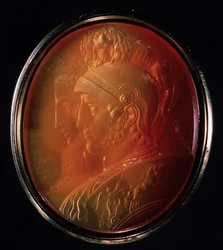 Cameo with Mars and Bellona, ca 1784