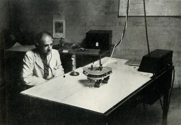 Kontrollpult ved en RAF flytreningsskole, 1941.