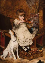 Den lille fiolinisten, 1887