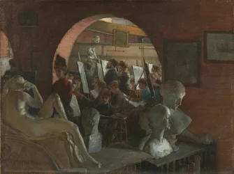 En alkove i Art Students