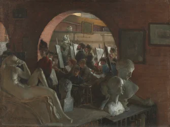 En alkove i kunststudentligaen