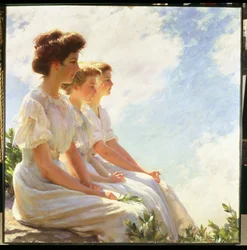 På høydene, 1909