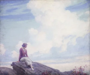 Den rosa skyen