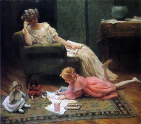Ser på barnets lek, 1909
