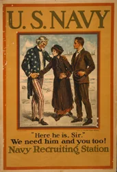 Den amerikanske marinen «Her er han, sir.» Vi trenger ham, og deg også! 