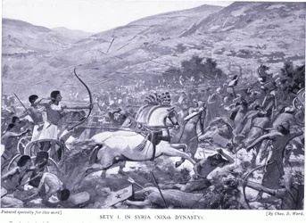 Sety I i Syria (XIX. dynasti), ca. 1920