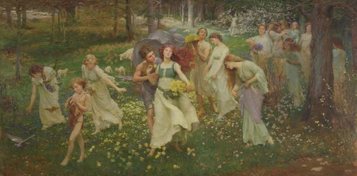 Vårens fremgang, 1905