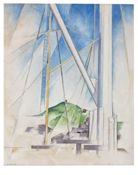 In the Key of Blue, ca. 1919 (tempera og blyant om bord)