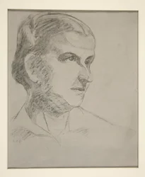 Portrett av Augusta B. Demuth [kunstneren