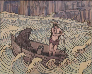 Charon, ca 1896.