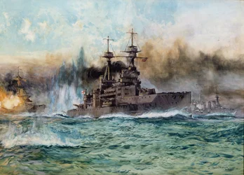 H.M.S Vanguard i slaget ved Jylland, 1924