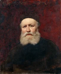 Portrett av komponisten Charles Gounod 1818-1893