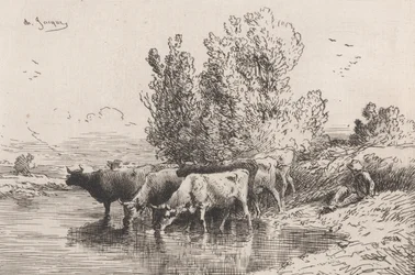The Trough, 1864.