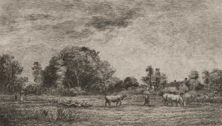 Måneoppgang, 1861.