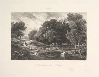 Den nærmer seg storm, 1844.