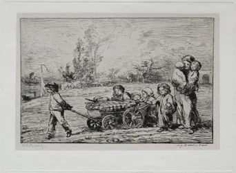Båtturen: Flytte inn i Le Botin The Ships Furnishings or Moving to the Boat, 1861.