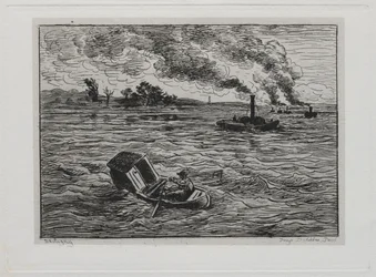 Båtturen: Dampbåtene eller se opp for dampskipene, 1861.