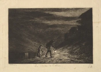 Søket etter et vertshus, 1861.