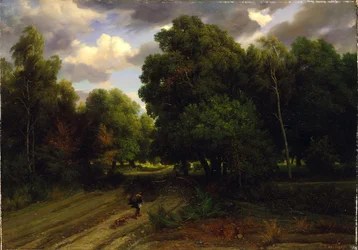 Krysset mellom Ørneret, Fontainebleau-skogen