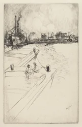 New York fra havnen, 1905.
