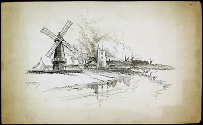Wellington vindmølle, Barking, Stor-London