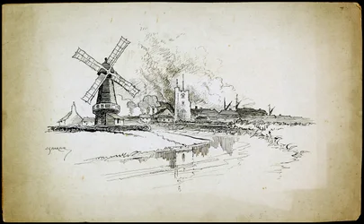 Wellington vindmølle, Barking, London, 1892-1933