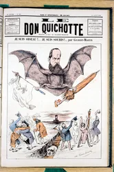 Cover av "" Le Don Quixote "", Satirique en Colors