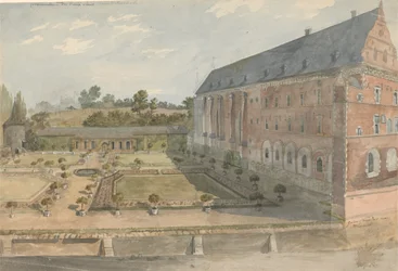 Garden of Vieux Joncs nær Maestricht
