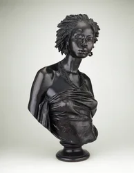 Byste av en afrikansk kvinne, 1851.